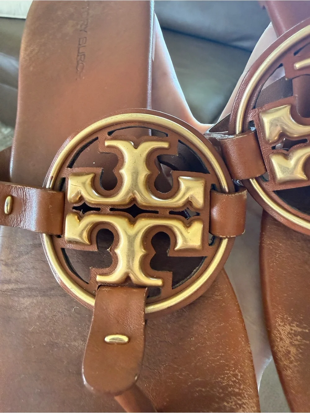 Tory Burch Metal Miller Soft Sandals-